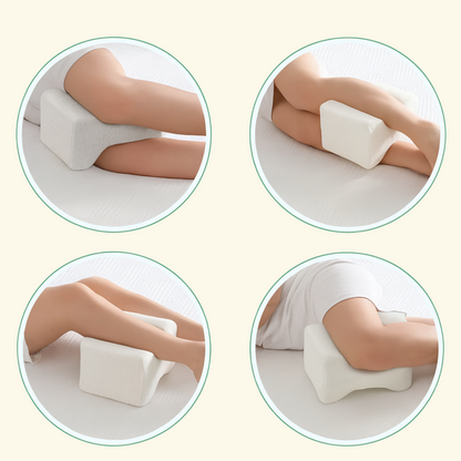 Coussin Orthopédique à Mémoire de Forme pour Genoux pour soulager le dos et les nerfs