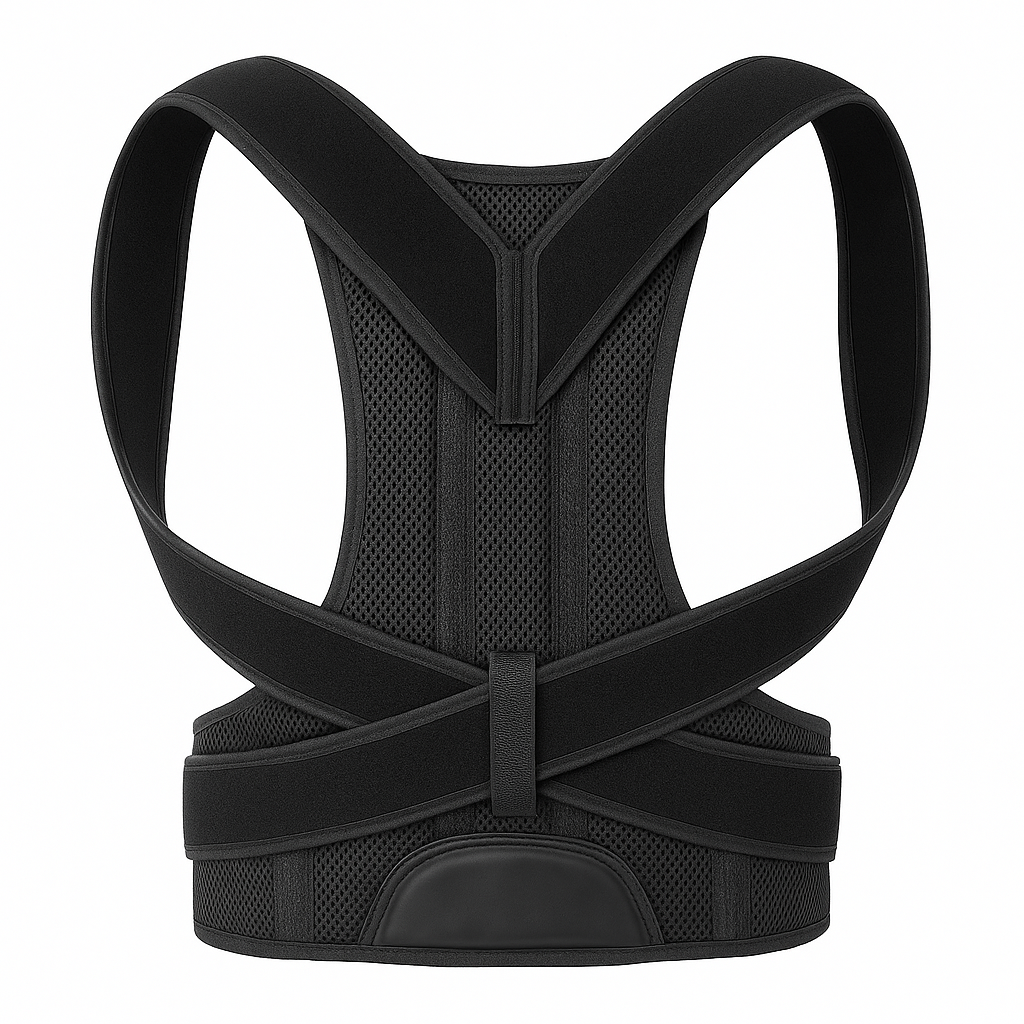 Correcteur de Posture avec Sangles Réglables – Maintien Droit et Confortable