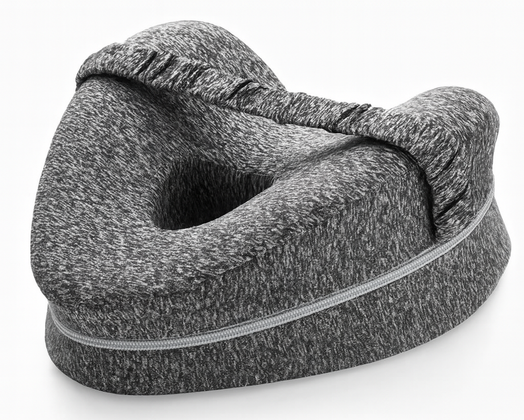 Coussin Orthopédique à Mémoire de Forme pour Genoux avec lanière de maintient