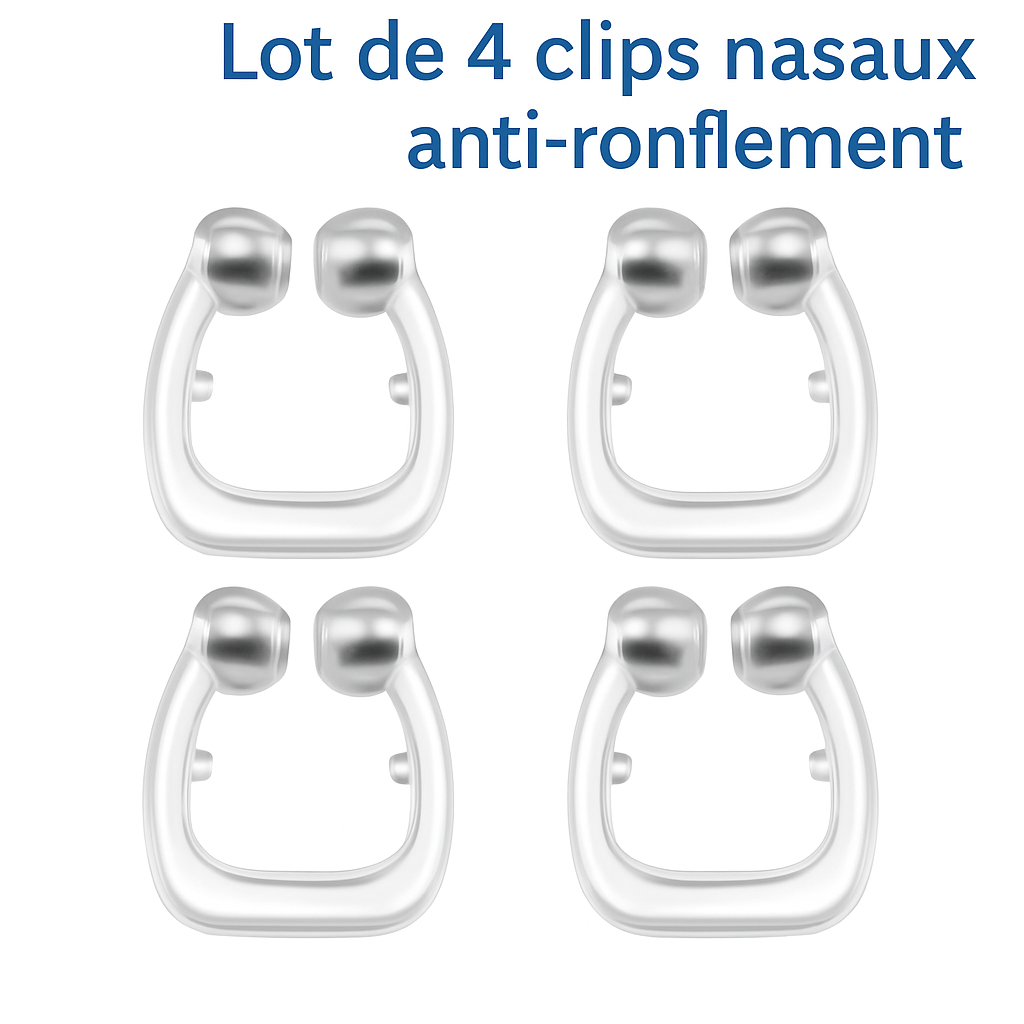 Anti-Ronflements magnétiques pour un sommeil réparateur