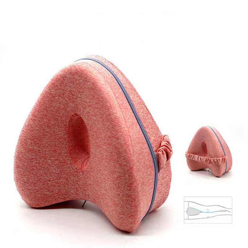 Coussin Orthopédique à Mémoire de Forme pour Genoux avec lanière de maintient