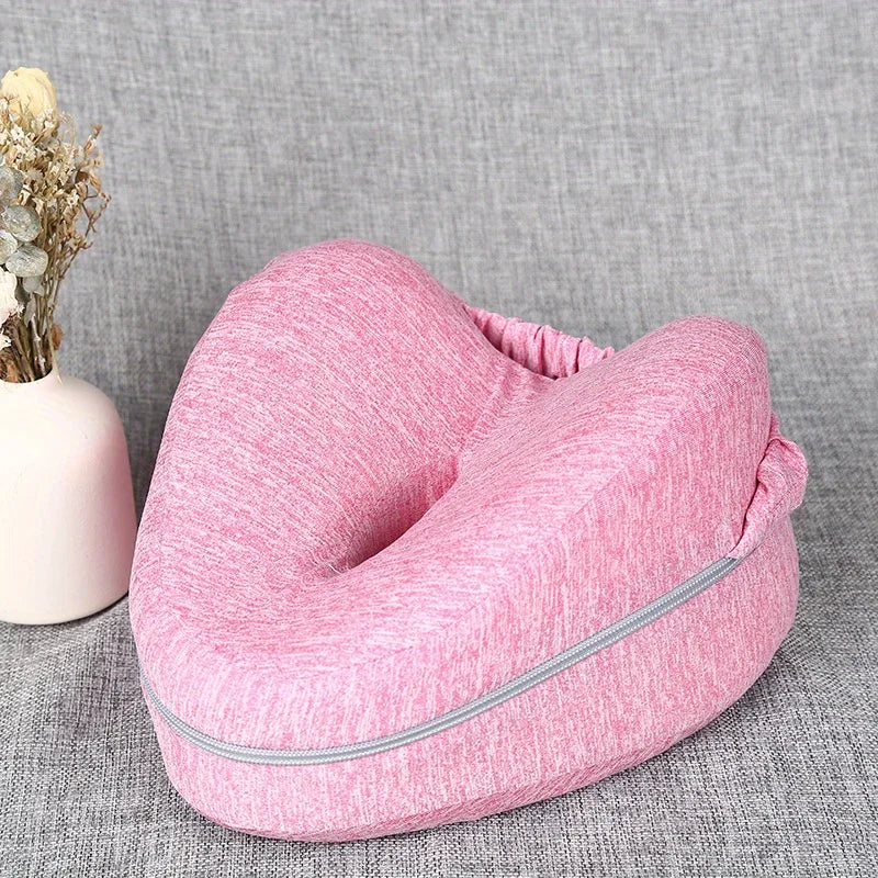 Coussin Orthopédique à Mémoire de Forme pour Genoux avec lanière de maintient