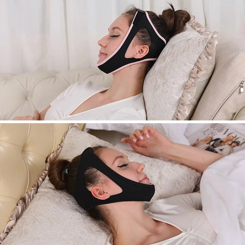 Masque anti-ronflements à compression